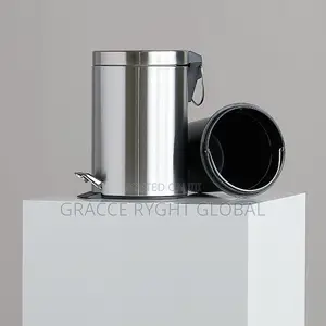 5l Stainless Pedal Bin