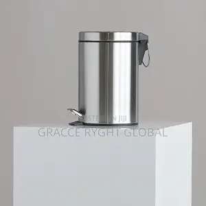 5l Stainless Pedal Bin