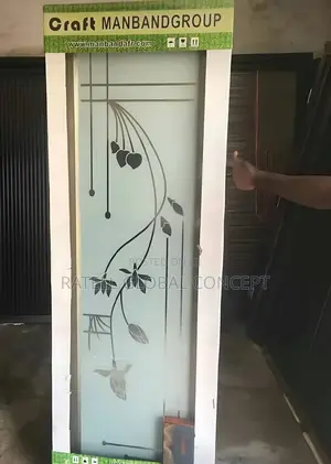 Aluminium Bathroom Toilet Glass Doors Full Glass
