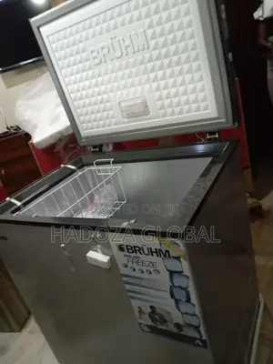 Bruhm Chest Freezer 160liters With Lock Key