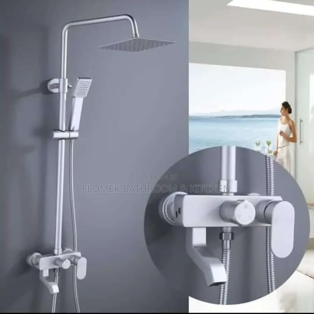 Brass Standing Shower