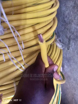 35mm Single Earth Cable Green Nd Yellow