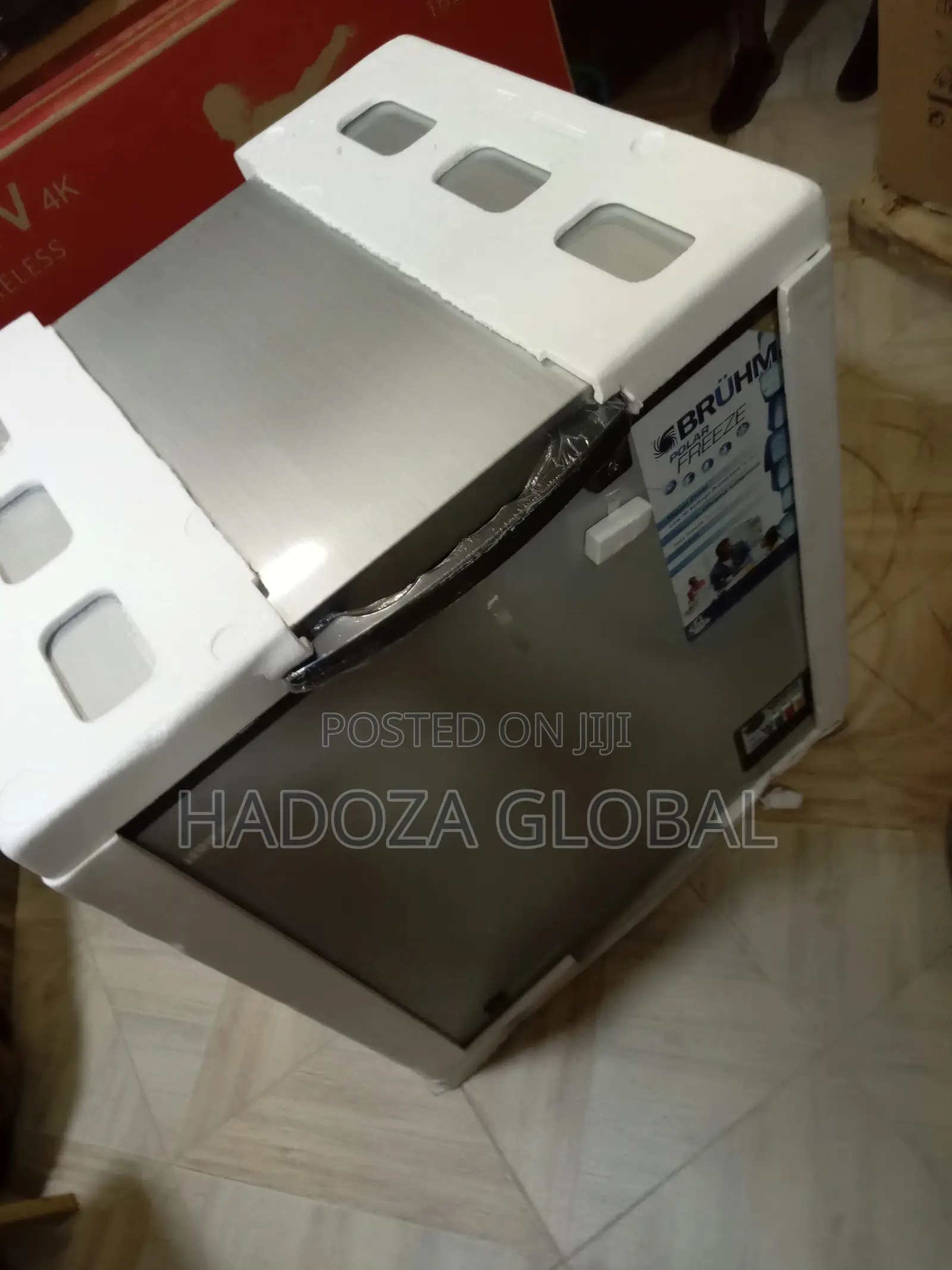 Bruhm Chest Freezer 160L With Mechanical Temperature Control