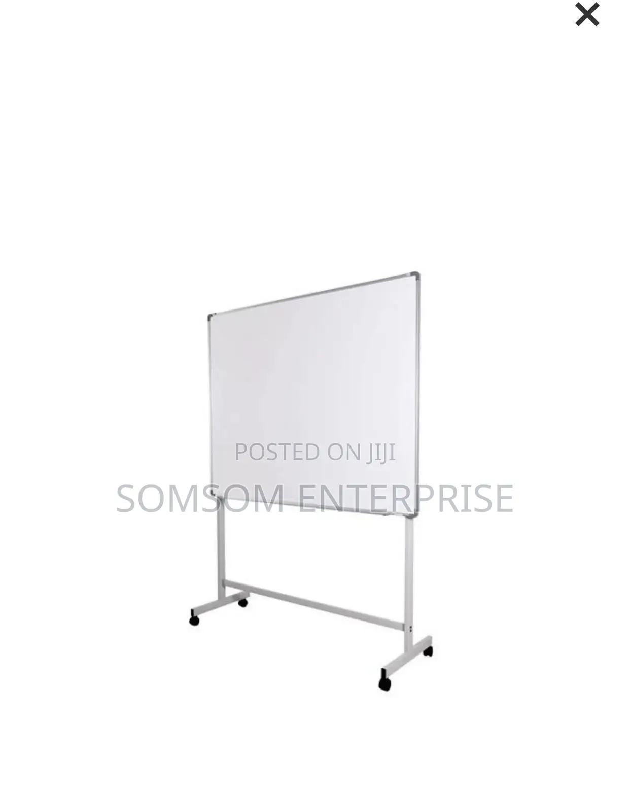 Magnetic White Board 4x4 With Stand