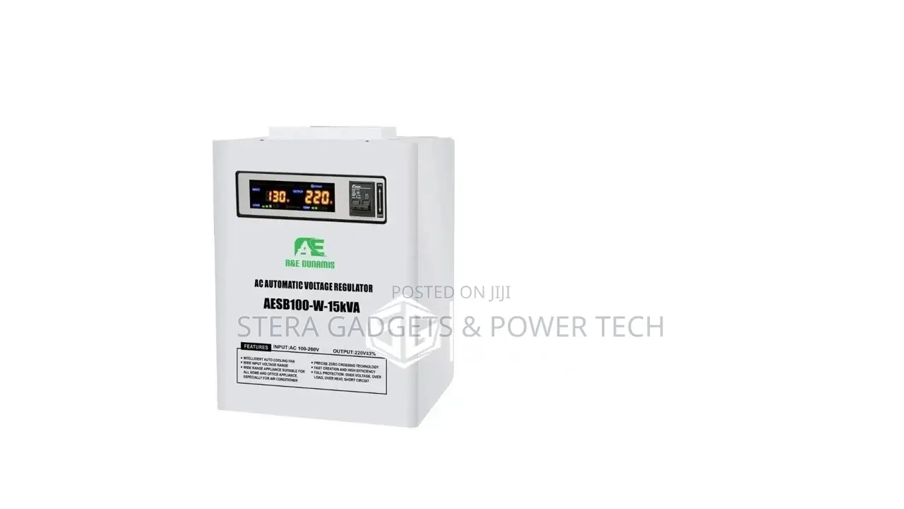 A E 15KVA Single-Phase Servo Voltage Stabilizer