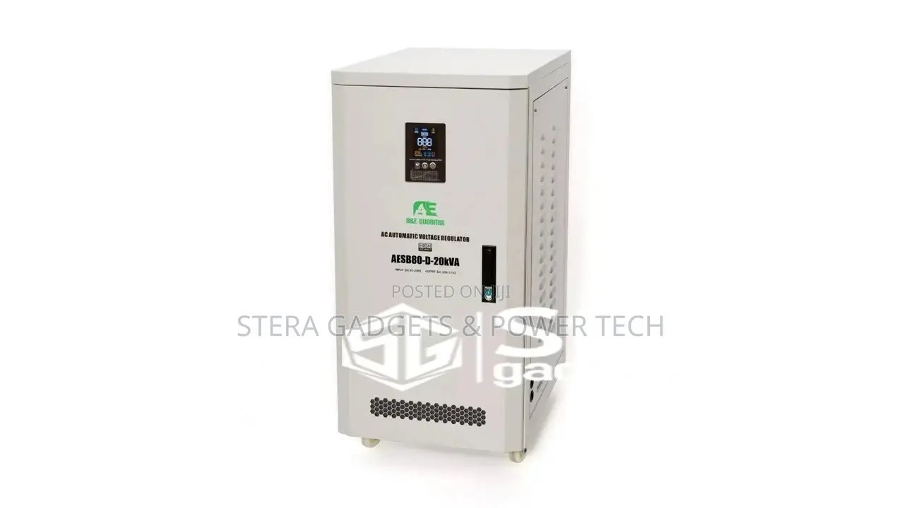20KVA Single Phase Servo Voltage Stabilizer