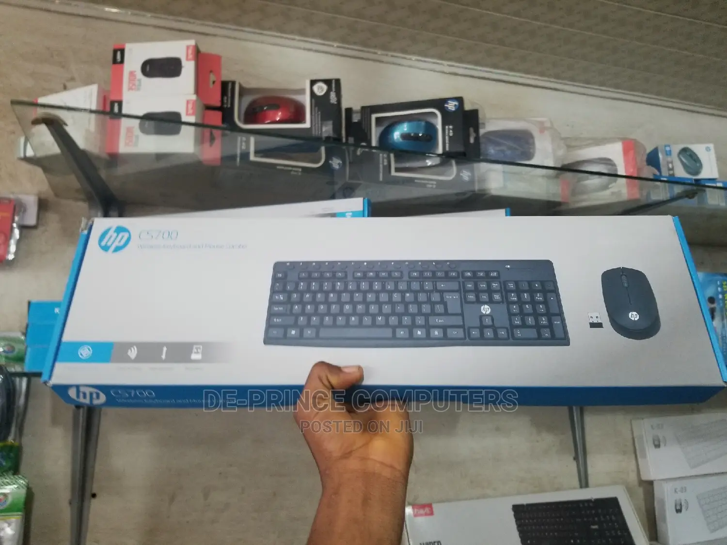 Wireless Optical Keyboard and Mouse