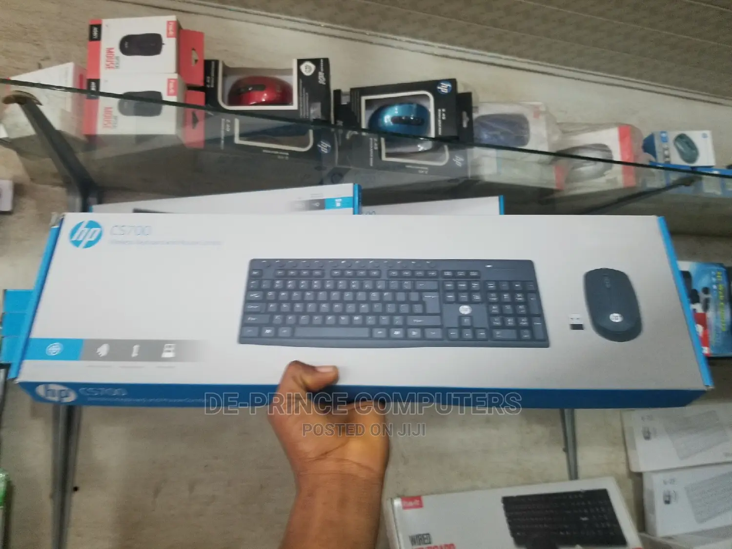 Wireless Optical Keyboard and Mouse