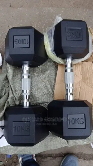 HEX DUMBBELL - 10KG(Pair)
