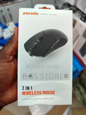 Porodo 3in1 Wireless Mouse