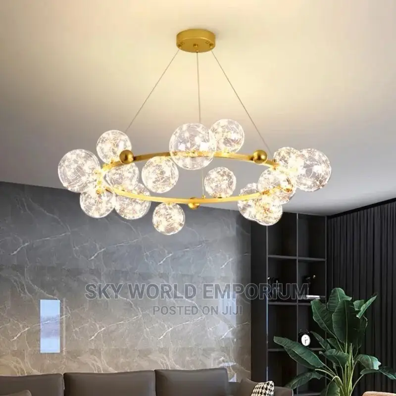 Star Bright Led Chandeliers Clear Glass