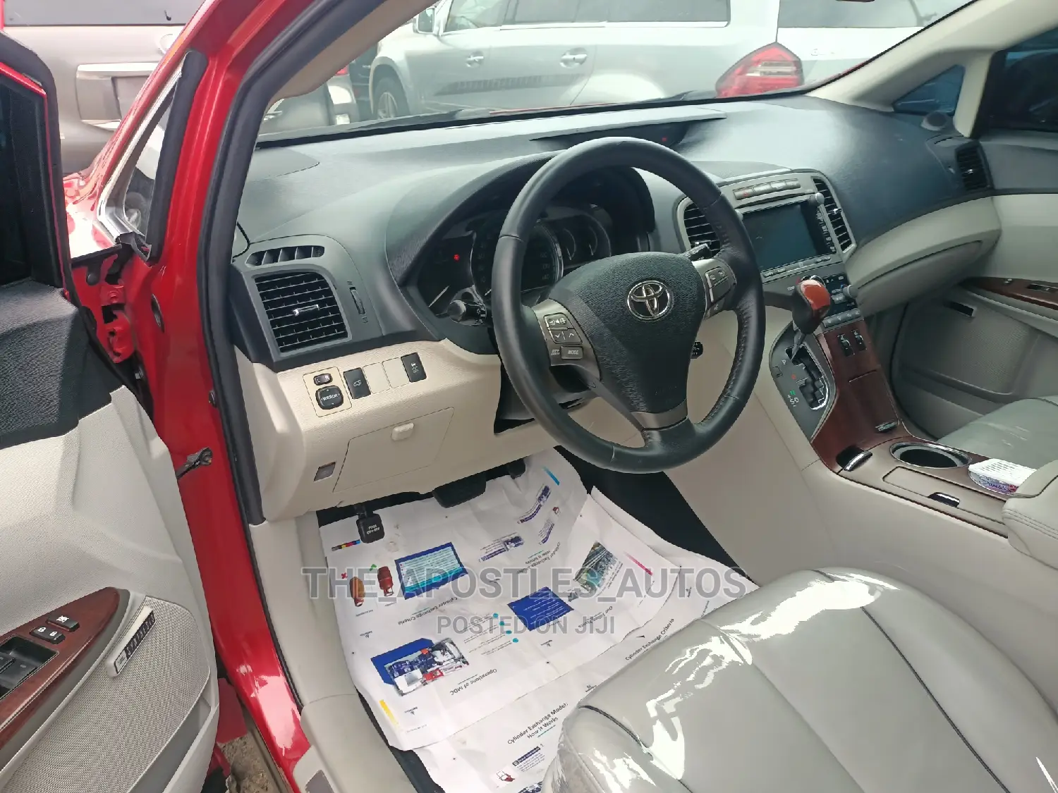 Toyota Venza V6 2012 Red