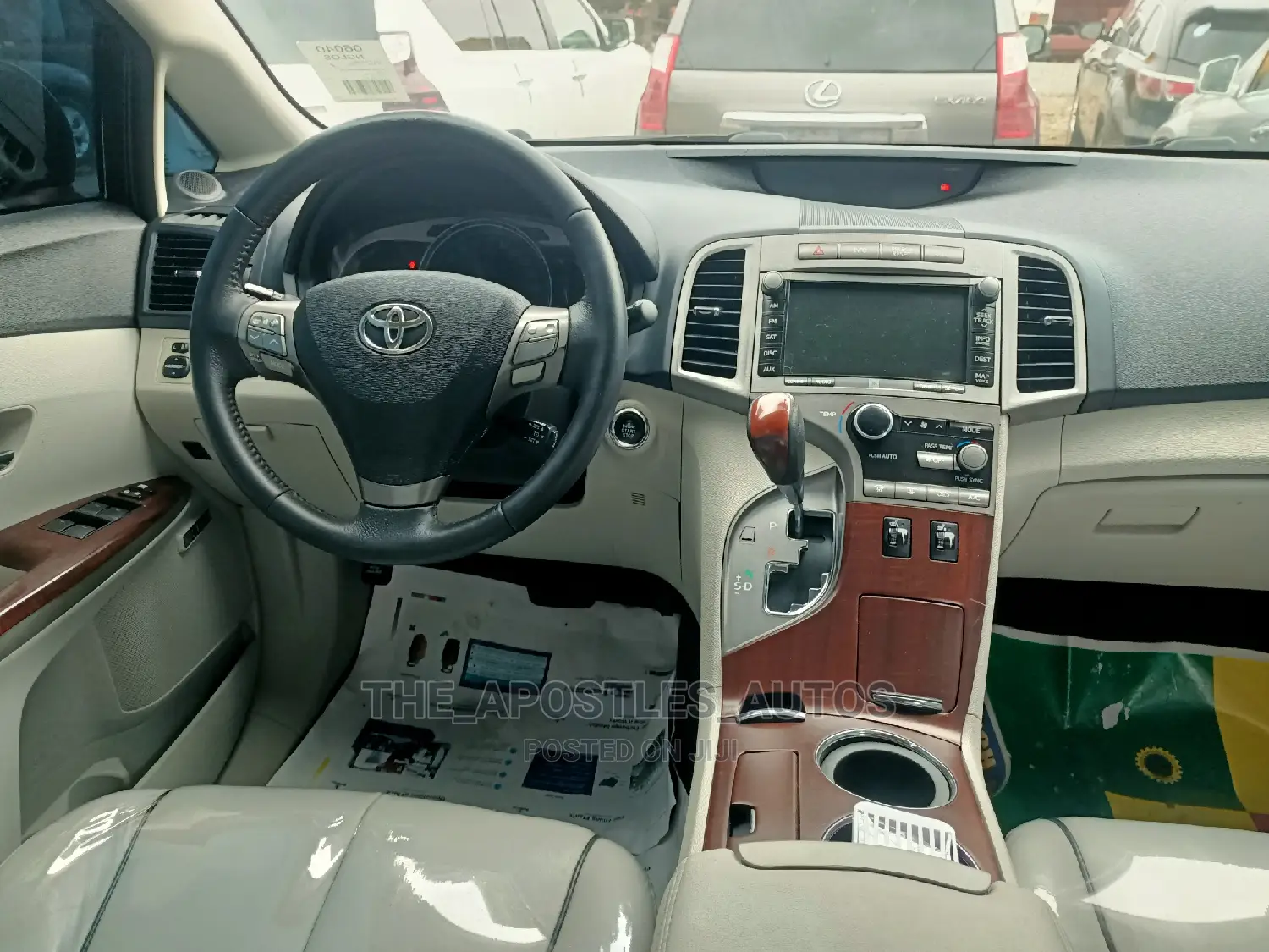 Toyota Venza V6 2012 Red
