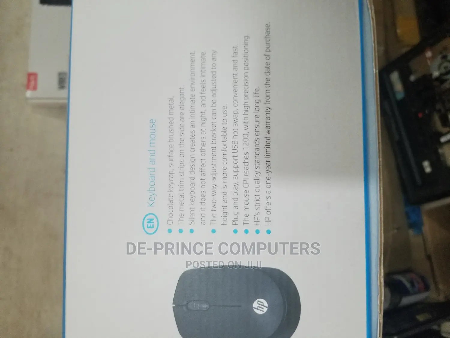 Wireless Optical Keyboard and Mouse