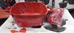 25pcs Dessini Granite Coating Square Luxury Cooking Pots