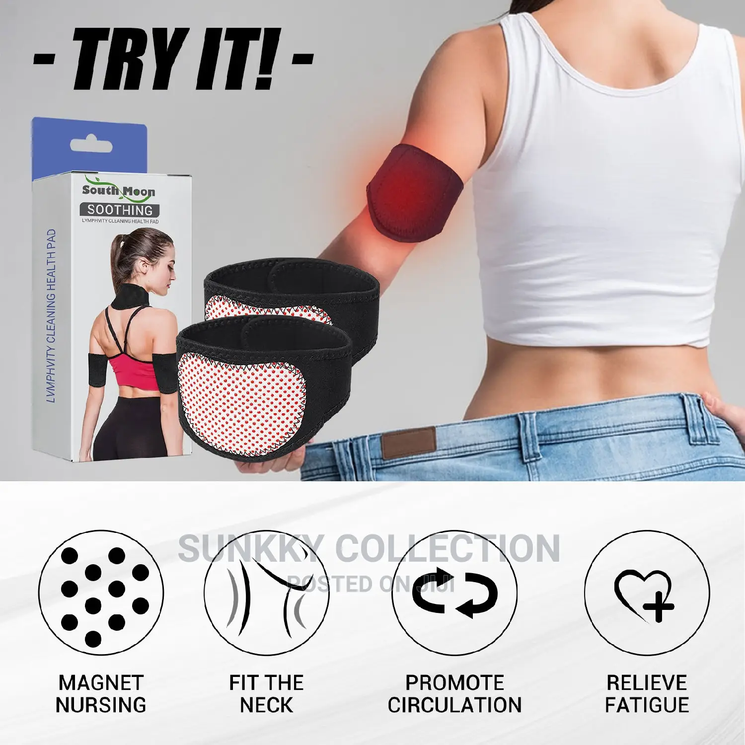 Body Cleansing Health Pad Blood Circulation Fat Burningpad