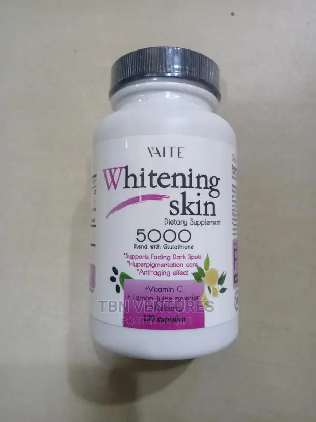 whitening skin 5000 glutathione blend capsules-L-glutathione, antioxidant, anti-aging effects Skin whitening Glutathione 5000mg |