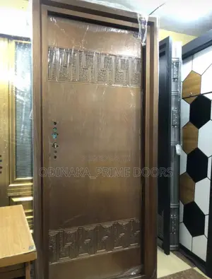 8ft by 3ft Copper Cast Door (Versace Brown Design)