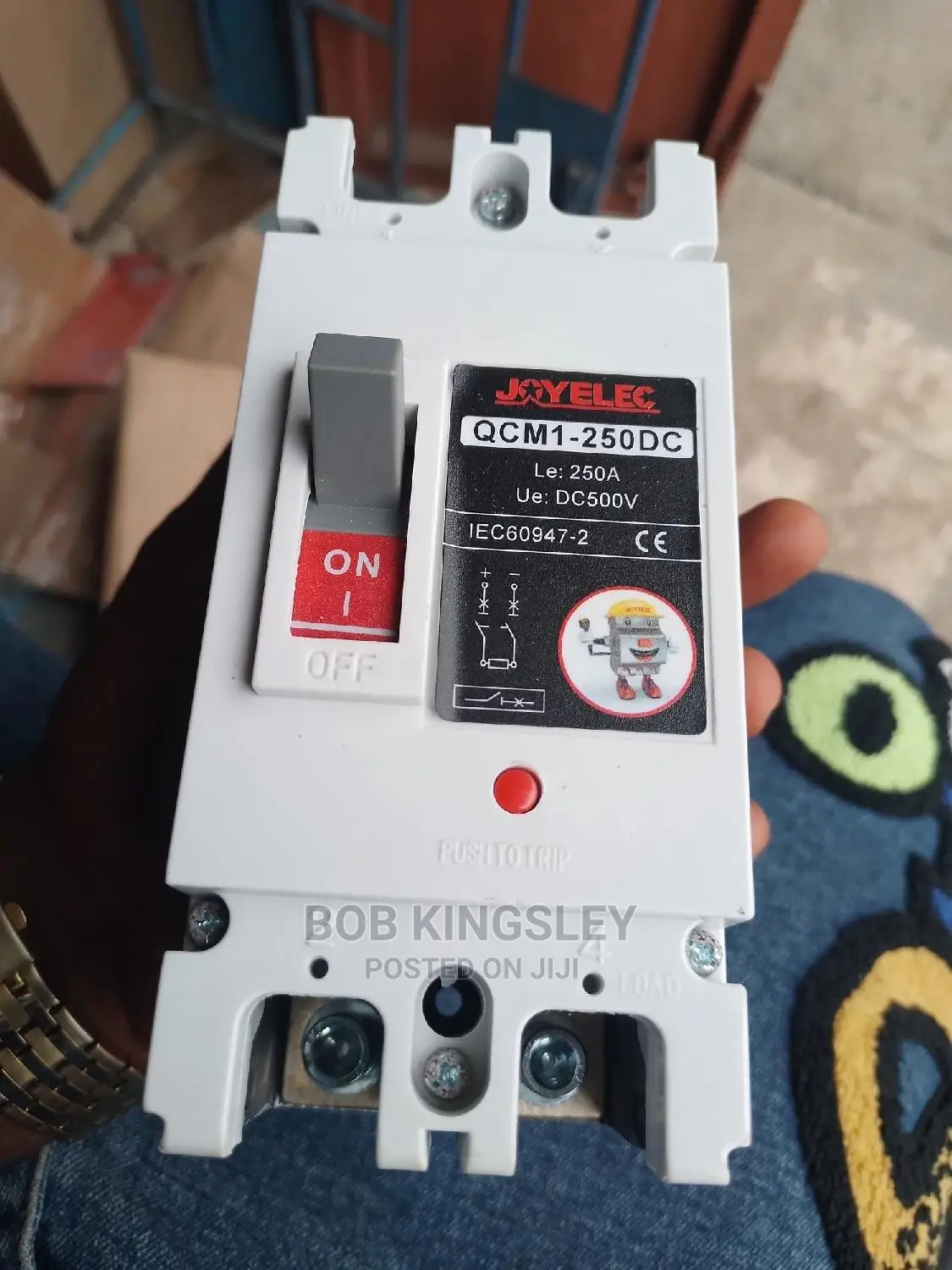 250A 2pole DC McCb Joyelec