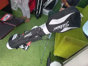 Titleist Pencil Golf Bag Black And White