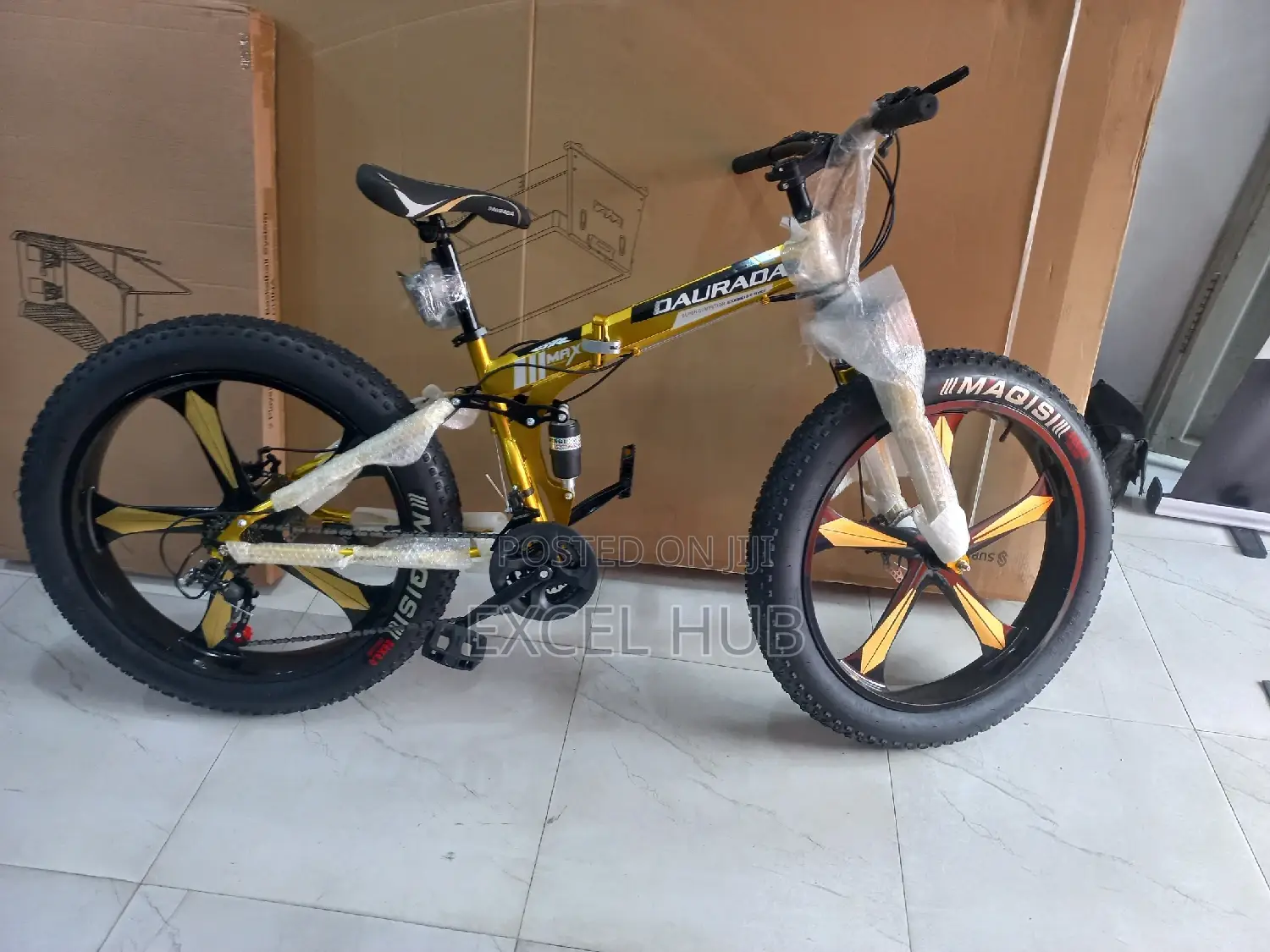 Daudara Fat Tyre Bicycle 5 Knife