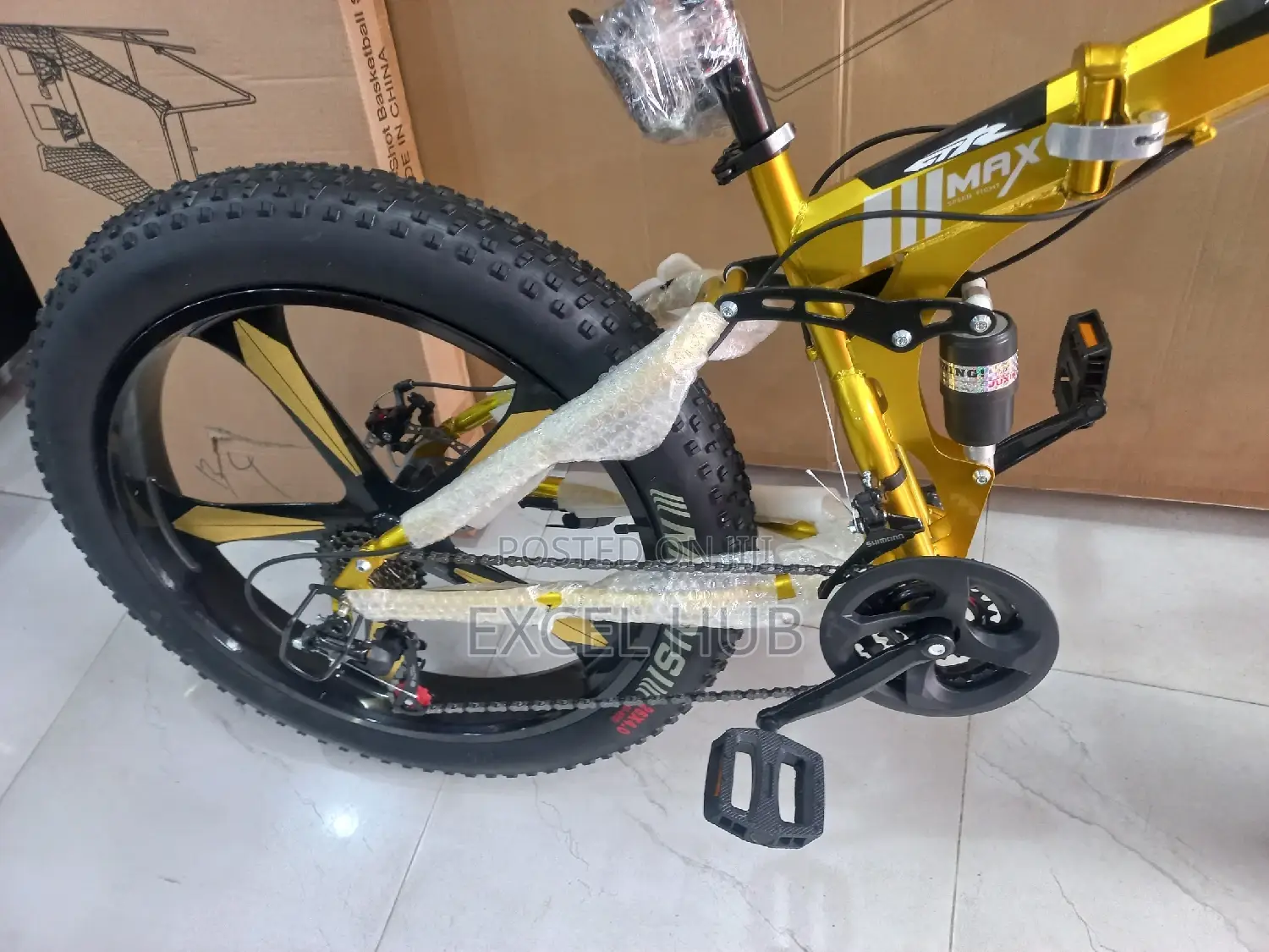 Daudara Fat Tyre Bicycle 5 Knife