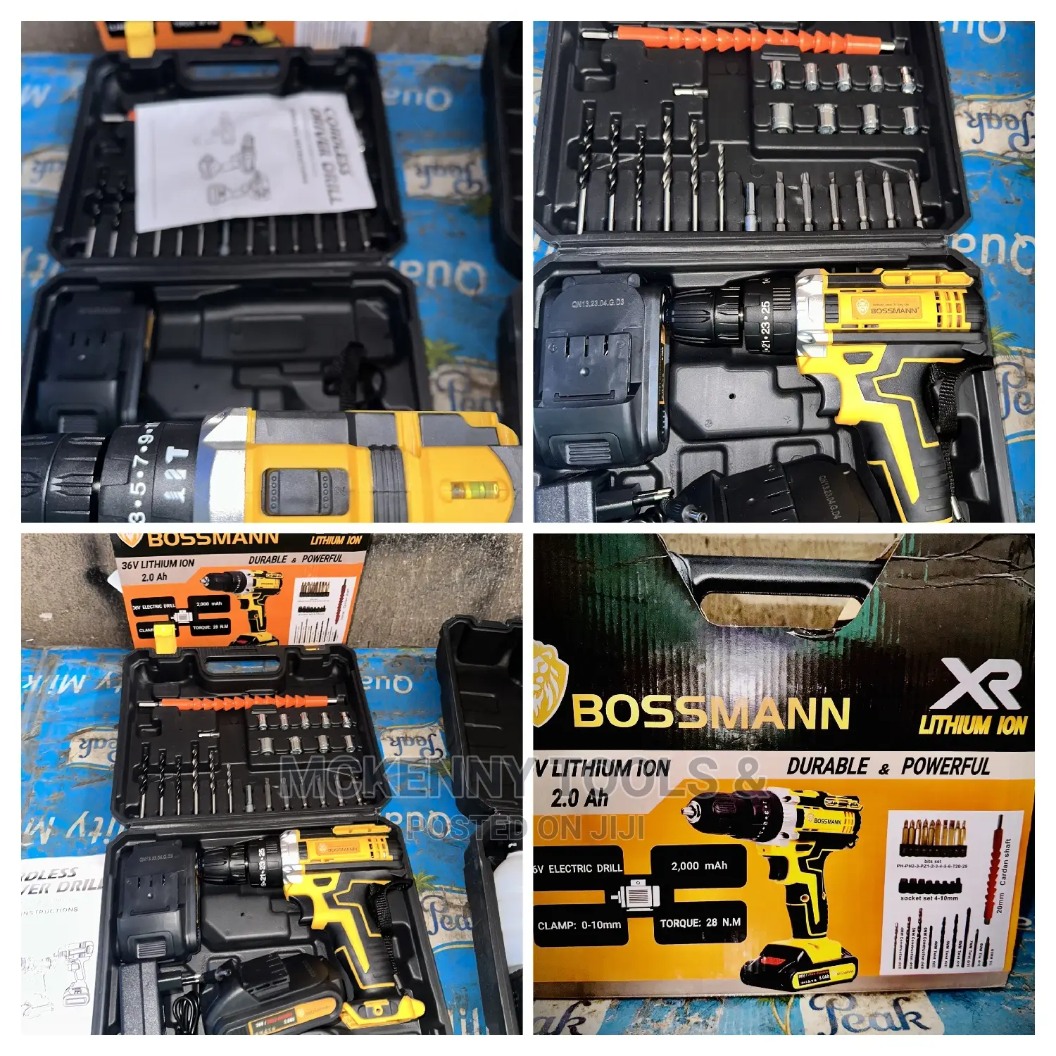 Bossmann Lithium Ion Durable Powerful 36V 2.0