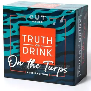 Truth or Drink on the Turps Aussie Edition Adult Party Game