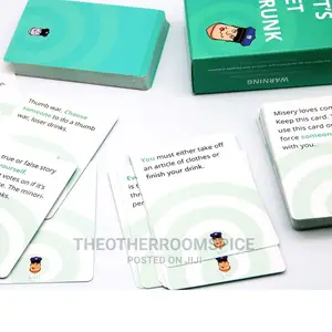 Photo - Adult Lets Get Drunk Party Fun Hilarious Card Game