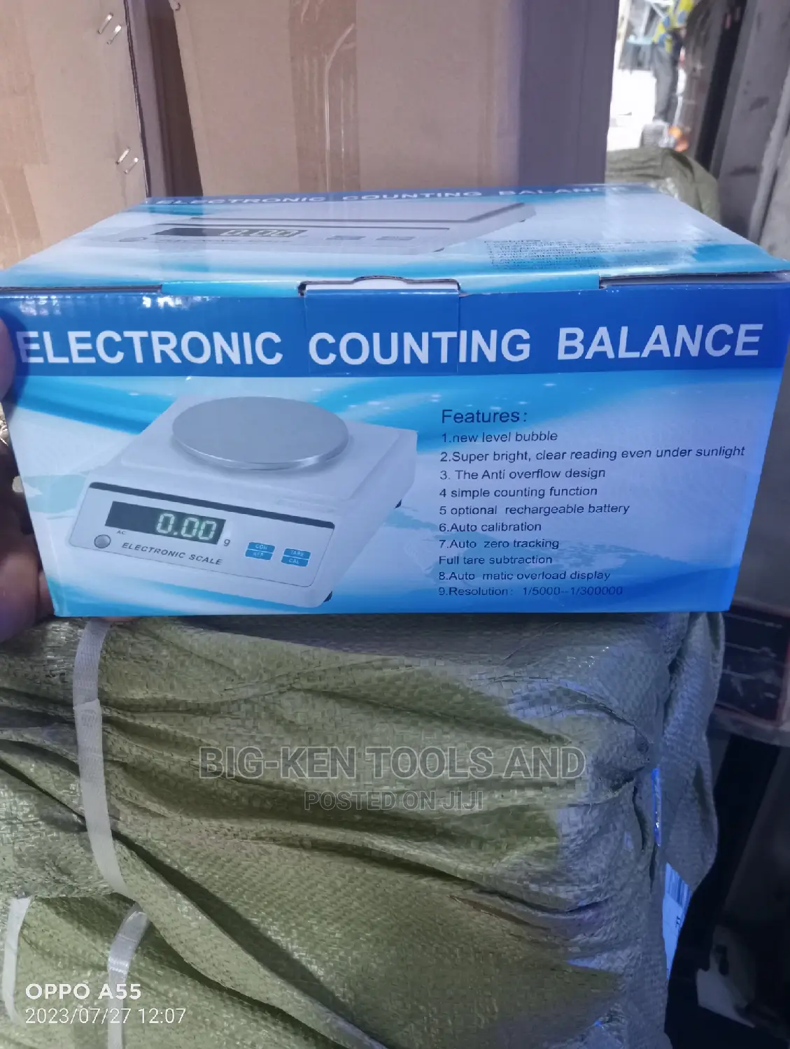Electronic Counting Scale 1g-3g