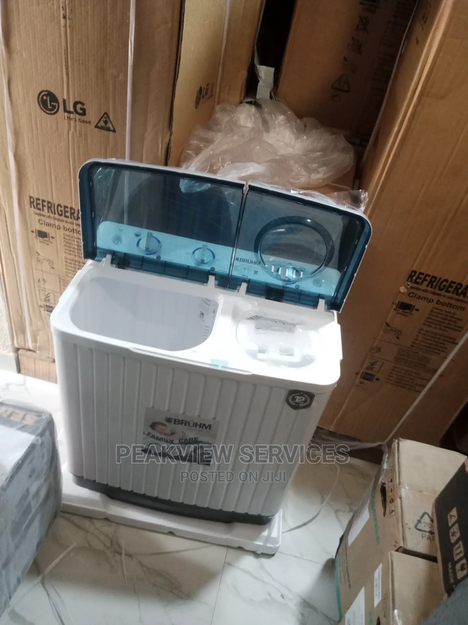 Advanced Bruhm 8kg Washing Machine BWT-080h