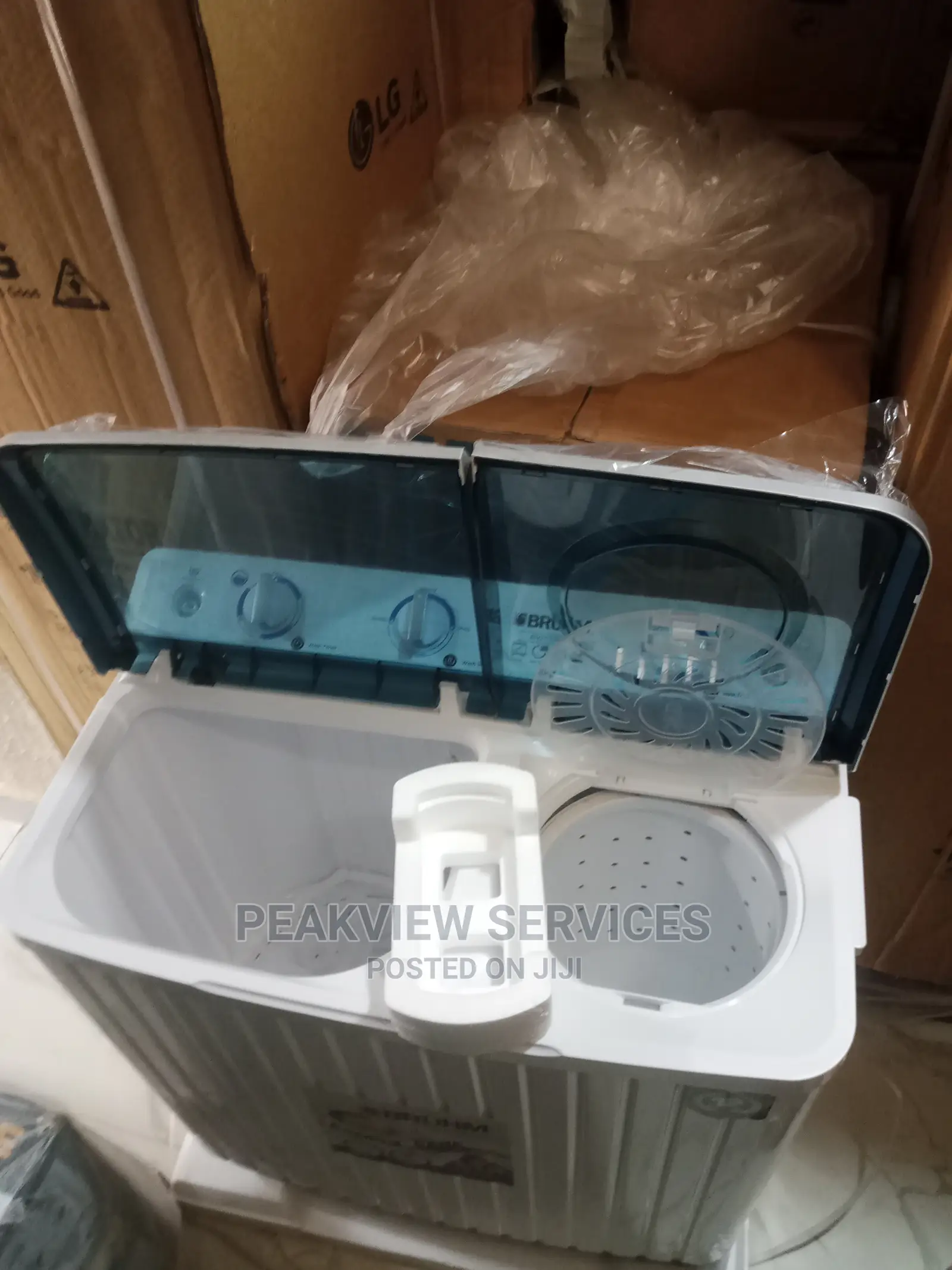 Advanced 8kg Bruhm Washing Machine Semi-Automatic