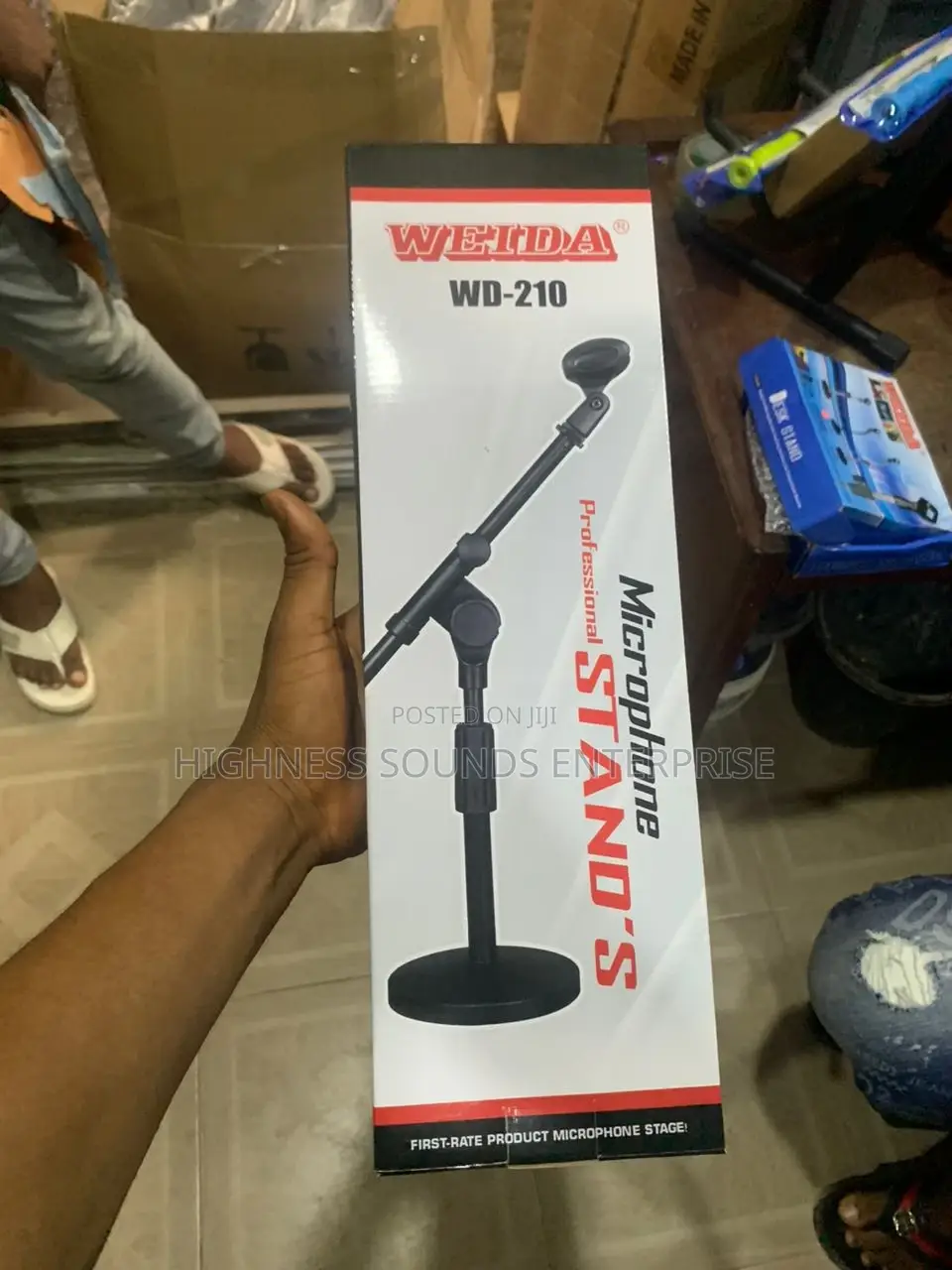 WEIDA Table Top Mic Stand