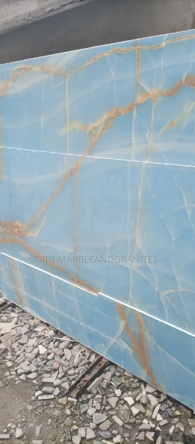 Quartz See Blue for Kitchen Marble Top