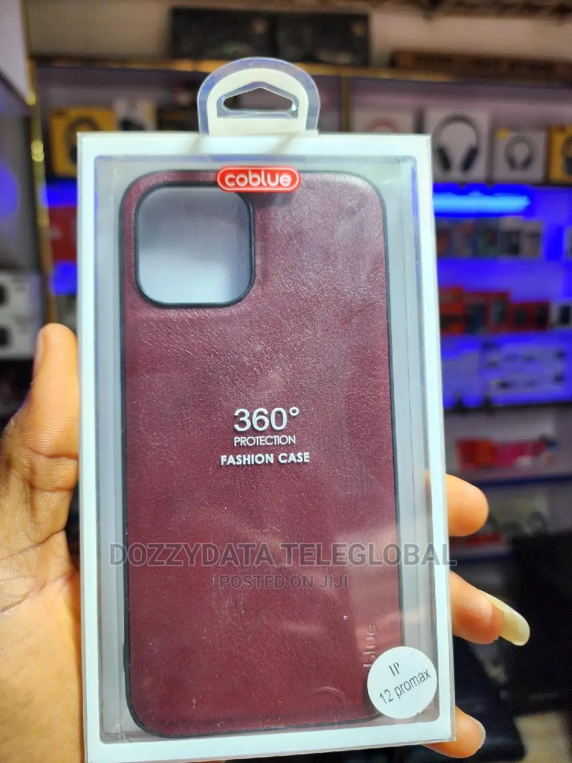 iPhone 12 Pro Max Leather Case