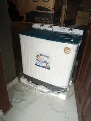 Brand New Semi-Automatic Bruhm 7kg Top-Load Washing Machine