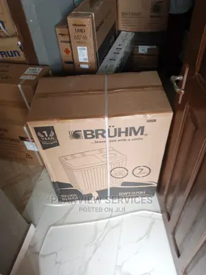 New 7kg Bruhm Top Load Washing Machine (Wash Spin)