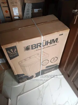 New BWT-070h Bruhm 7kg Washing Machine Wash and Spin
