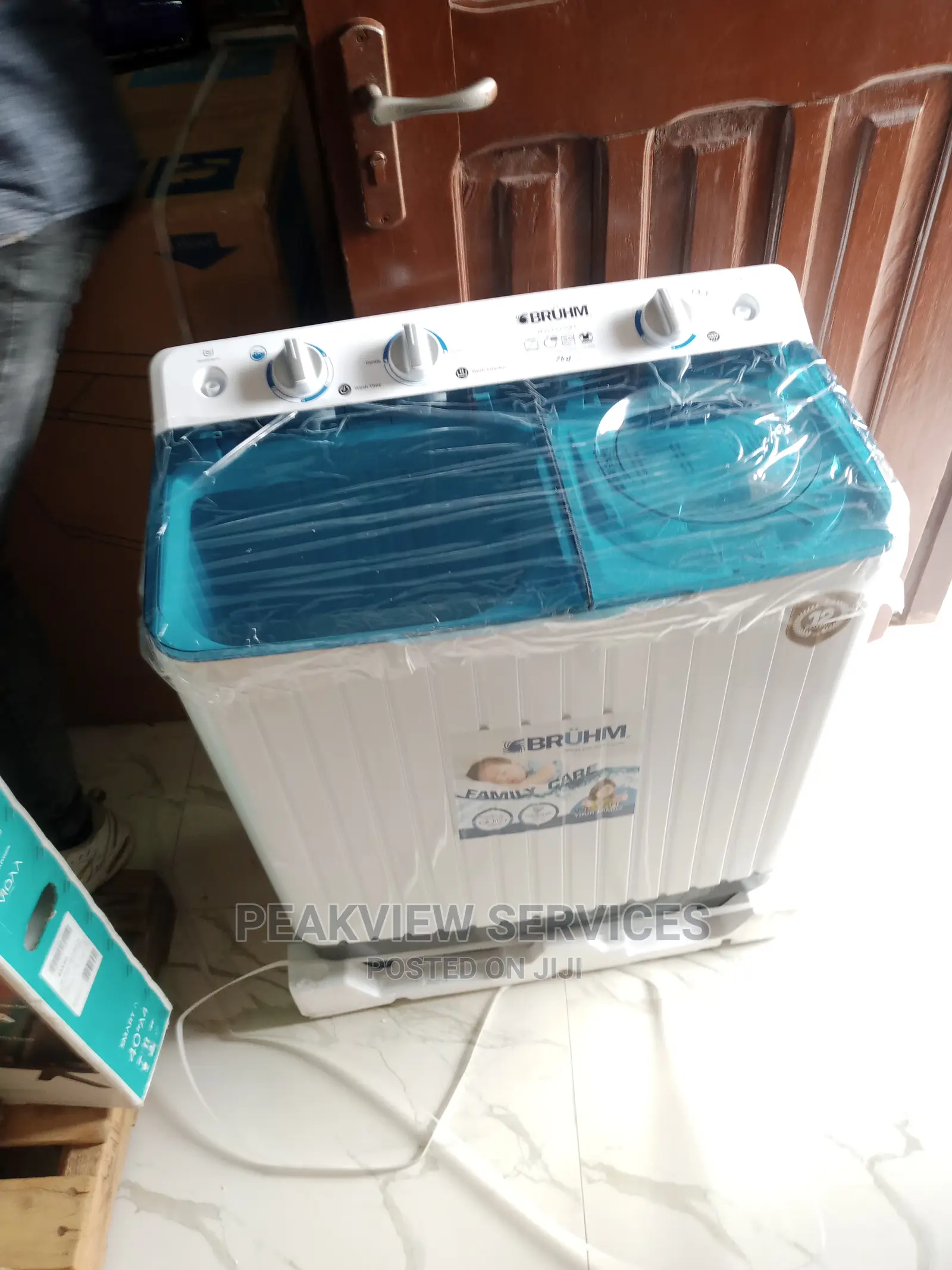 Durable Semi-Automatic Bruhm Top Load 7kg Washing Machine