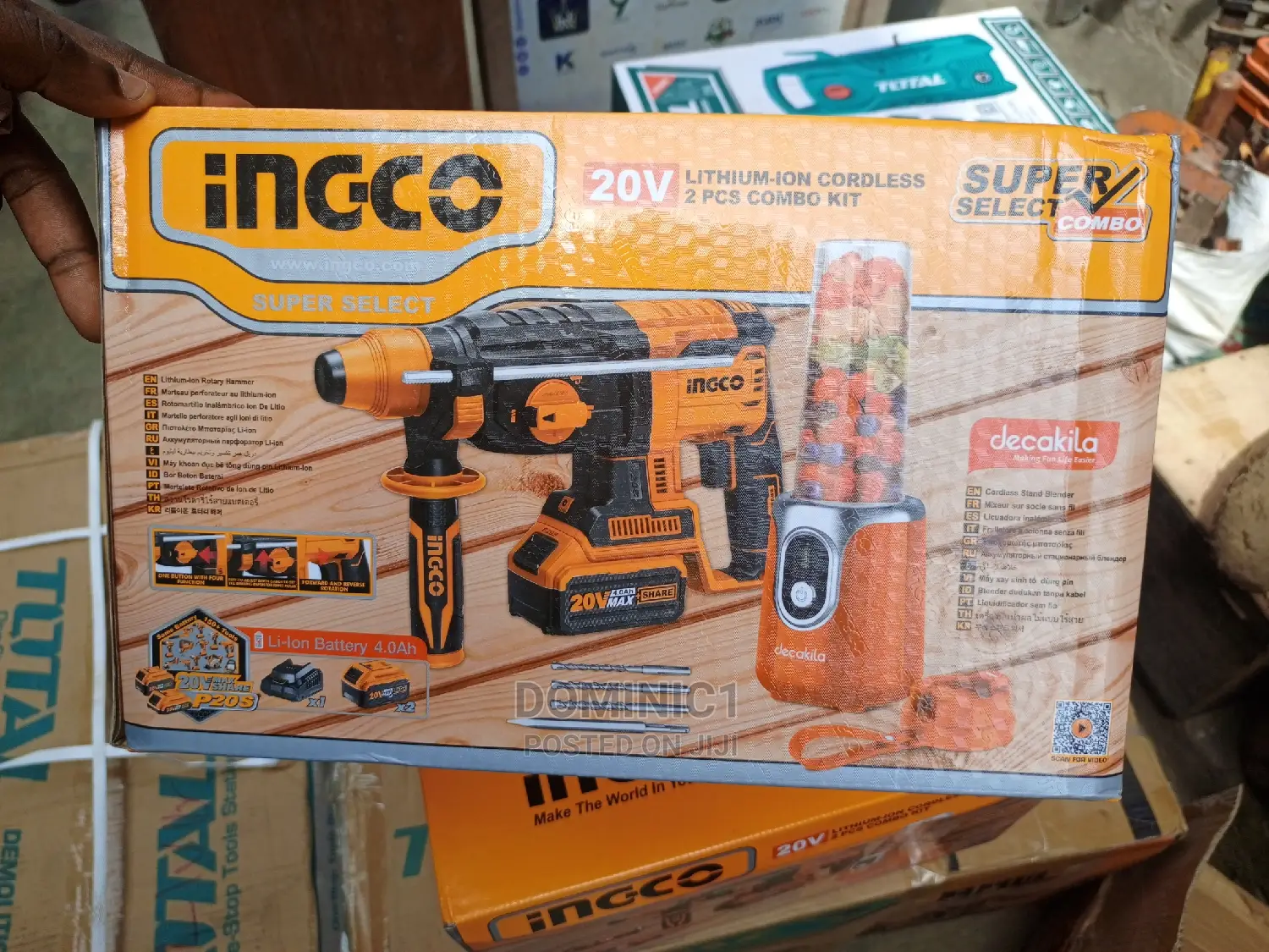 Ingco Cordless Hammer Drill