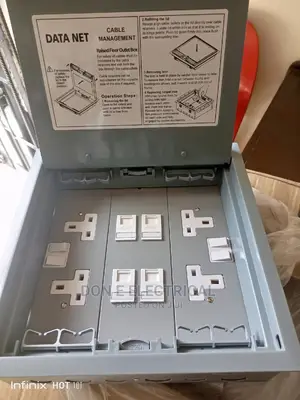 Floor Box 4data 4power Internet Socket