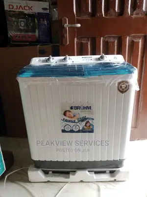 Portable Top Load Bruhm 7kg Semi Automatic Washing Machine