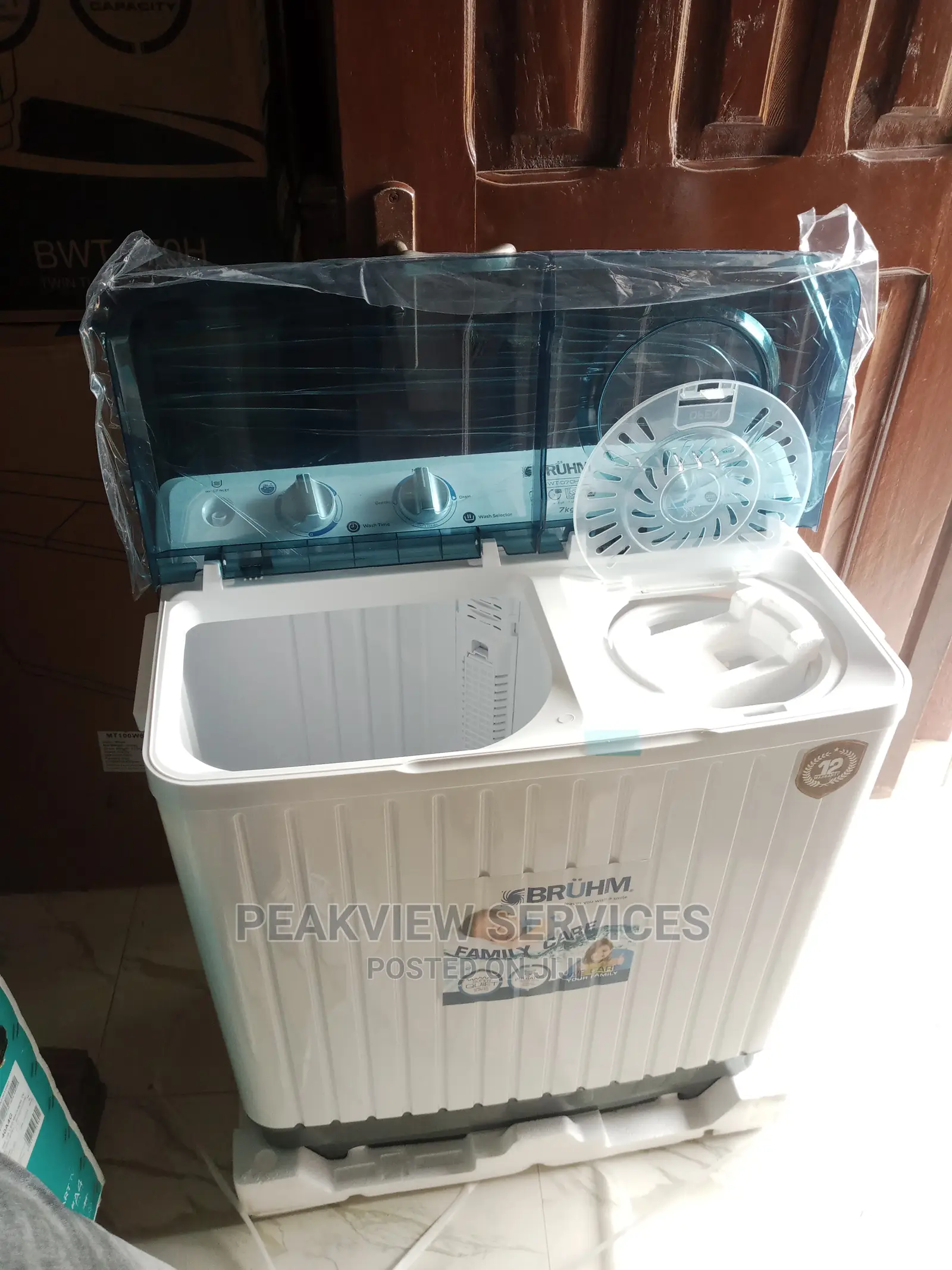 Best Selling Semi-Automatic 7kg Bruhm Washing Machine