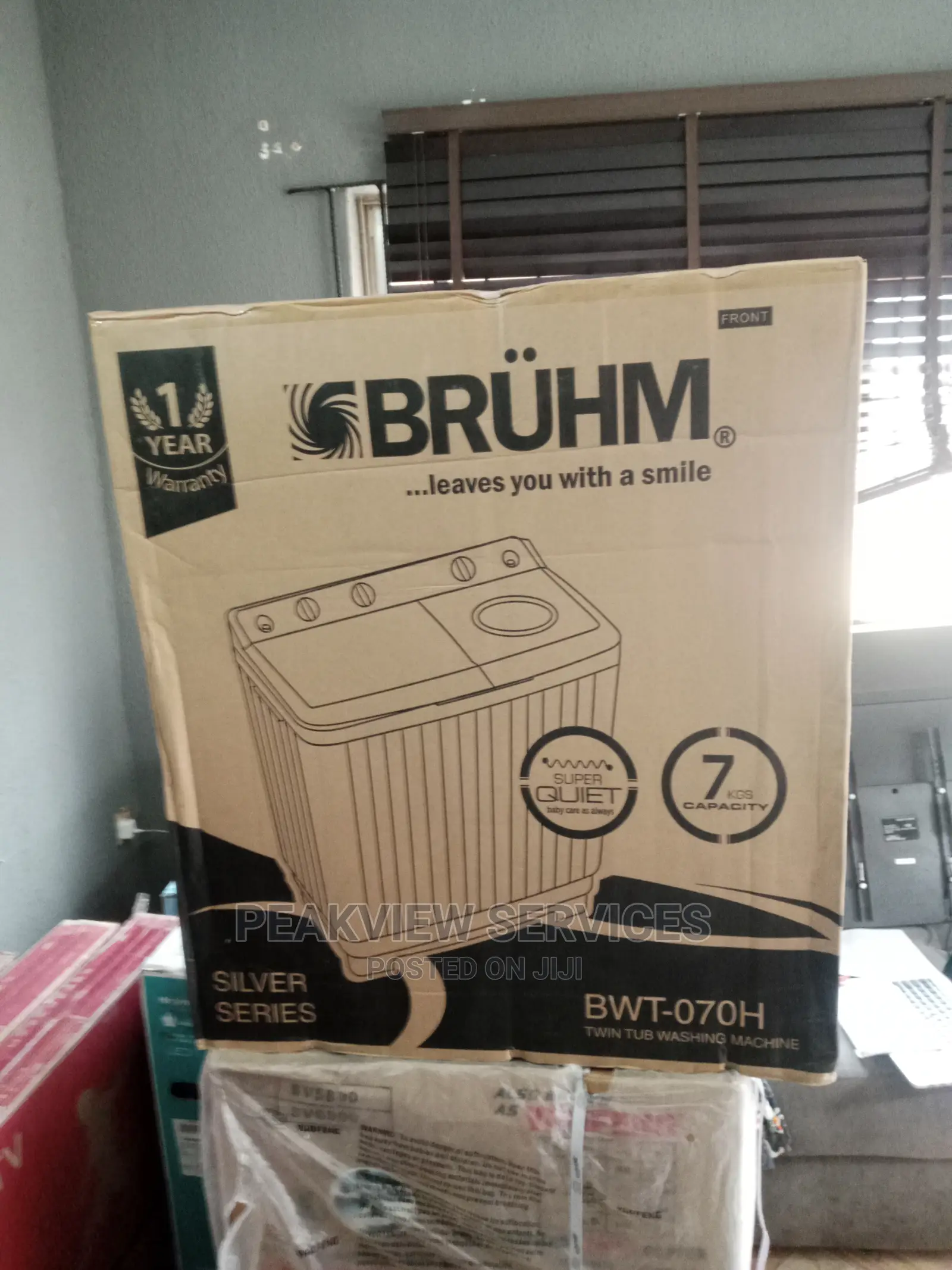 Best-Selling Bruhm Top Load 7kg Washing Machine BWT-070h