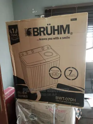 Advanced Top Load Bruhm 7kg Semi-Automatic Washing Machine