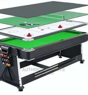 4in1 7feet Revolver Combo, Snooker, Table Tennis/Air Hockey