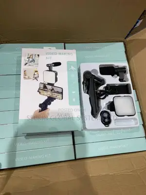 Video Making Kit With Flash Light