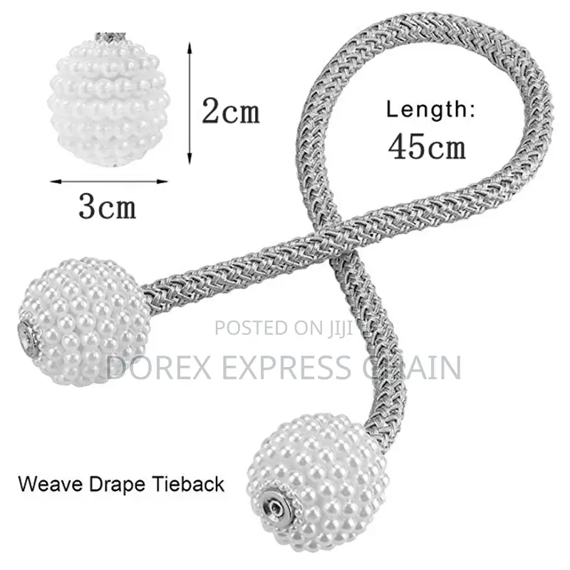 Magnetic Tieback for Curtain