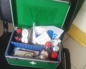 Fully Equipped First Aid Box (Medium)