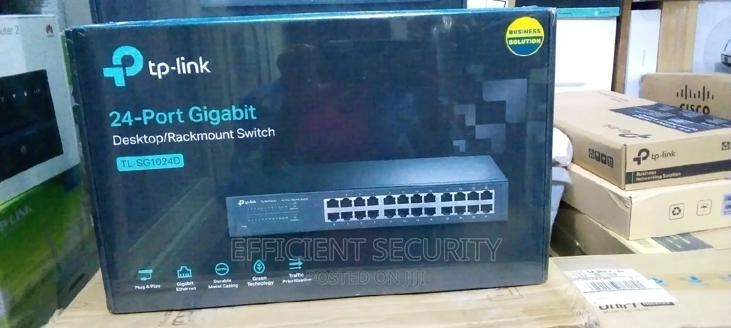 Tp-Link 24-Port Gigabit Desktop/Rackmount Switch
